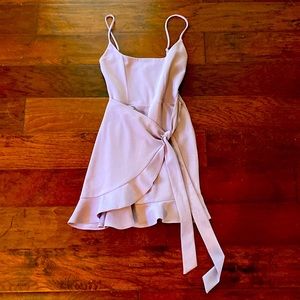 Lucy in the Sky purple lavender sorority dress